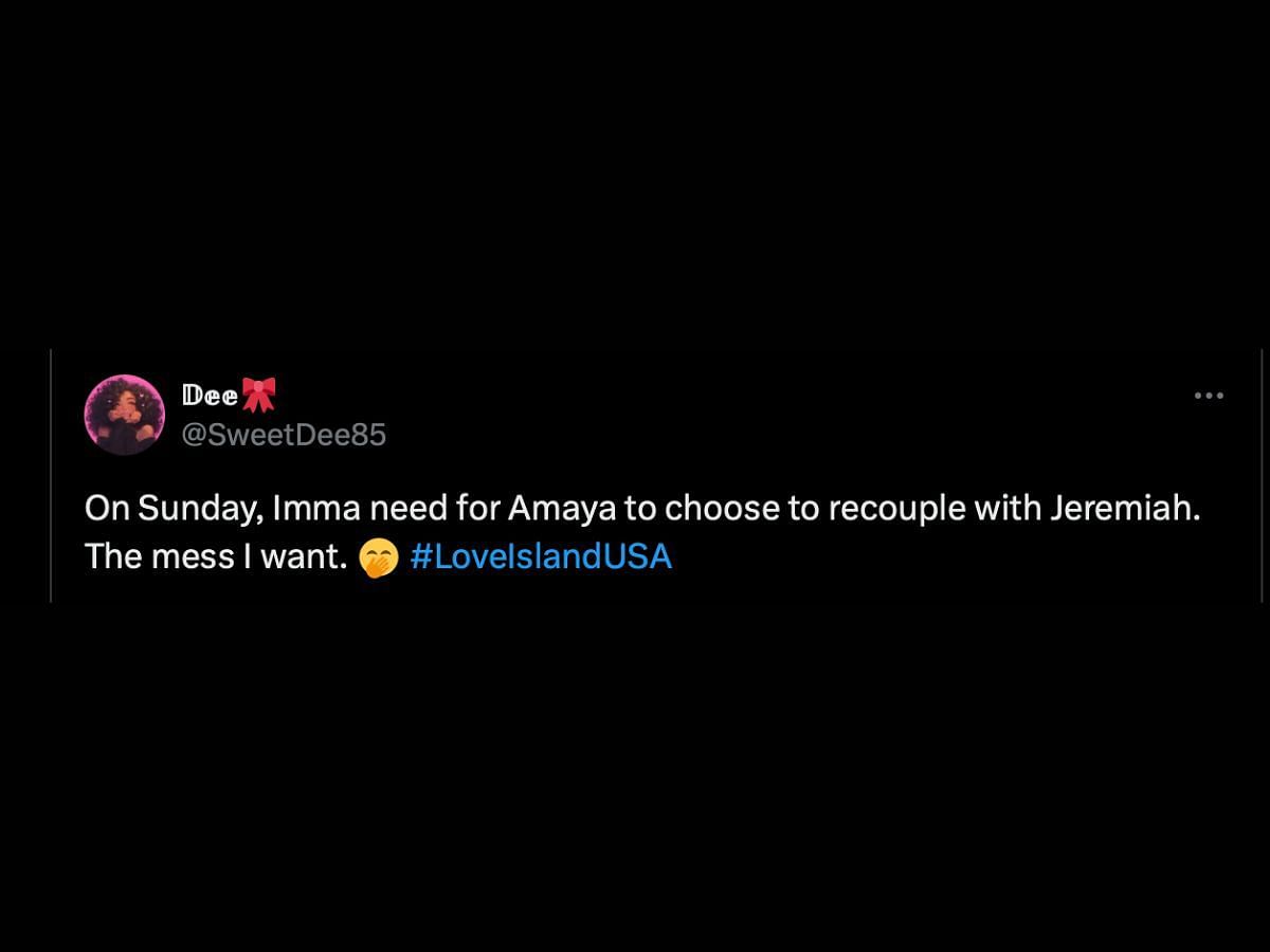 The tweet above (Image via Instagram/@SweetDee85)